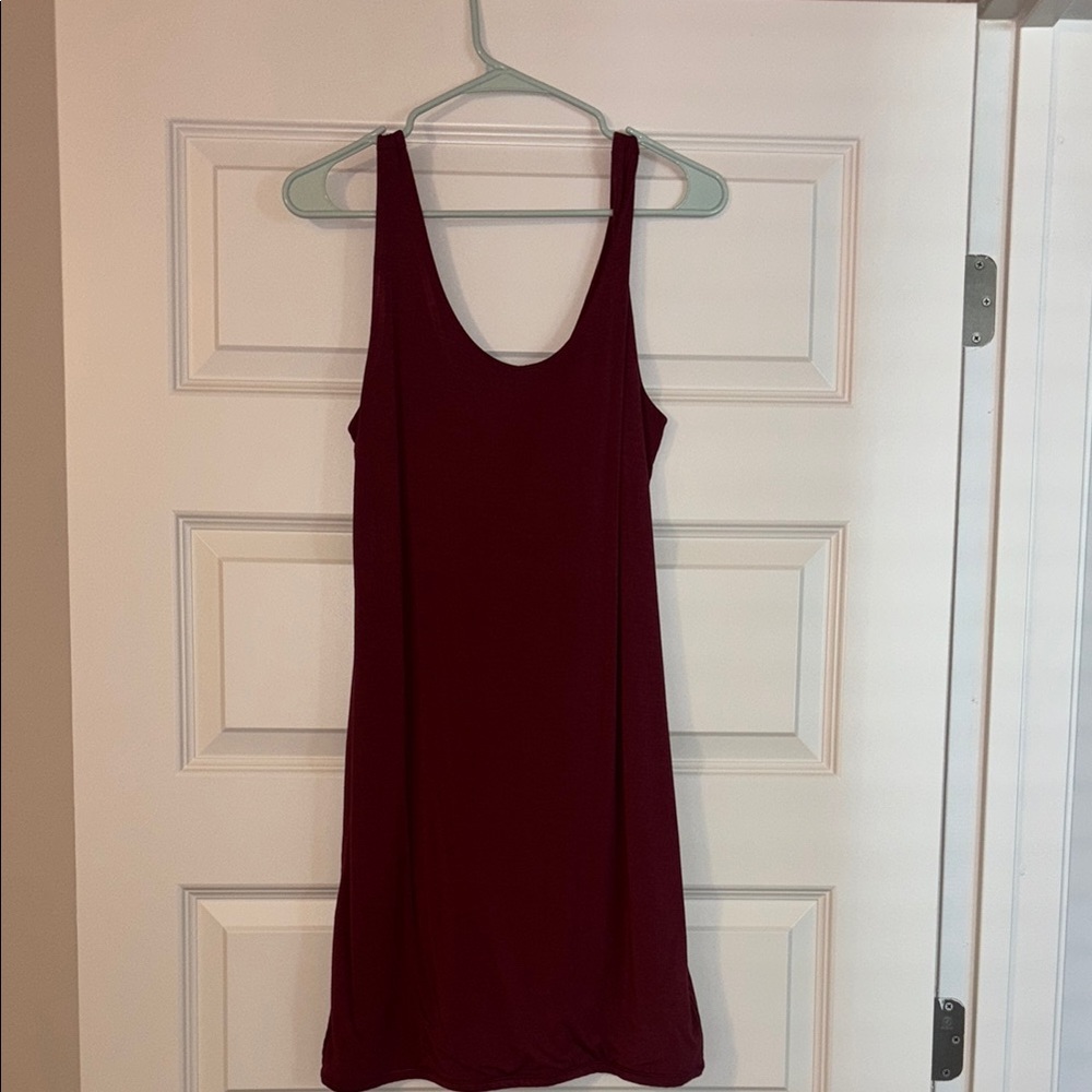BE COOL Red Sleeveless Sheath Mini Dress